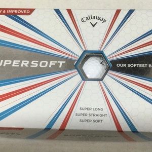 NIB Callaway Super Soft Golf Balls- 24 balls (2 boxes of 12 balls)